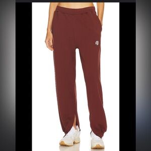 Anine Bing Maroon Track Pants